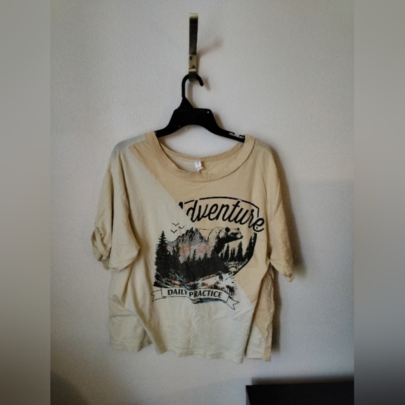 Anthropologie Daily Practice Women’s Adventure T-Shirt Size L Loungewear Shirt - Picture 2 of 7